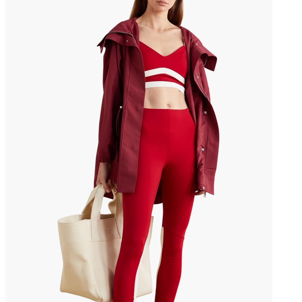 ERNEST LEOTY Zoe brushed shell hooded jacket
